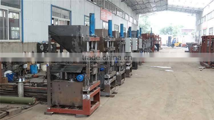 HR1-10 full automatic eco hydraulic interlocking brick making machinery price