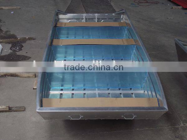 5.6 Meter Welded Combined Rivert Aluminum Fishing Boat