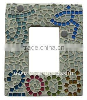 Glass Light Pink 10mm Craft Mini Tile Supply