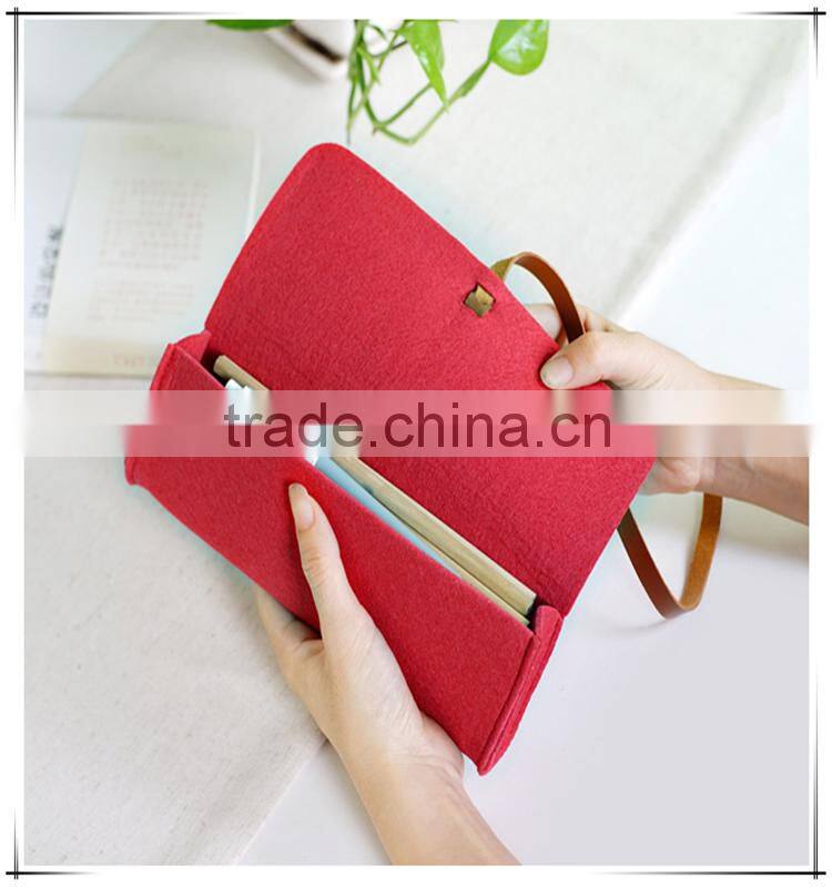 Hot Product Branded Best Quality Universal Felt Purple Pencil Case