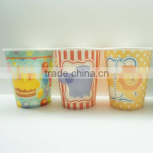Wholesale Disposable 9oz Hot Drinking Single Wall Paper Cups