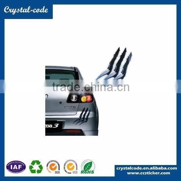 Self adhesive sports car stickers