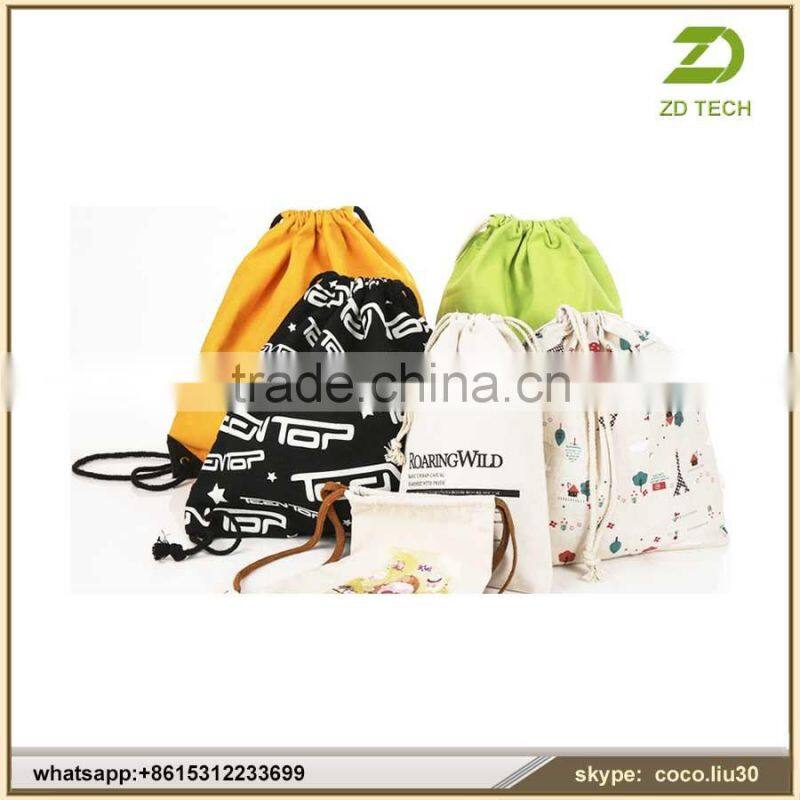 OEM production shopping tote bag ,custom standard size canvas tote bag ZDS2003
