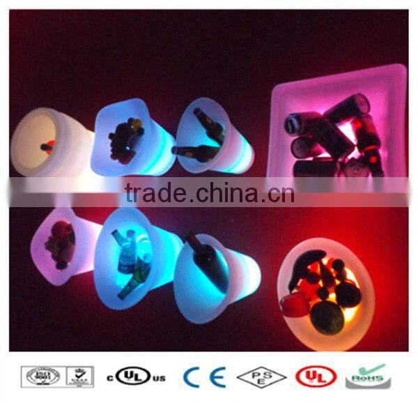 LED Ice Bucket, Color Controllable Ice Bucket Holder