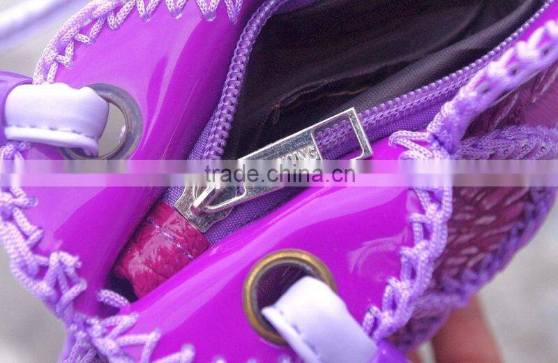 2016 fashion trends ladies bags ladies handbag cowhells material crochet technic best quality