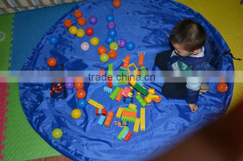 Kid Toy Storage Bag,Play Mat Toy Organizer,Toy Bags For Kids