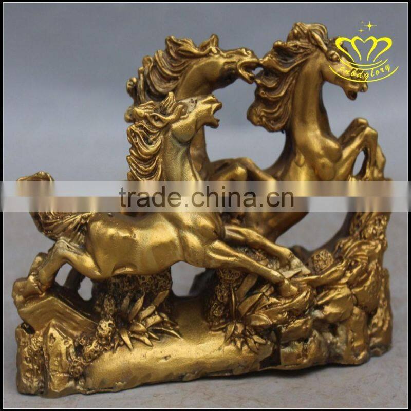 modern metal copper sculpture interior decoration figurine