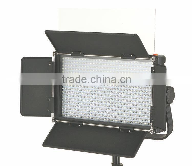 New 2 X 576 LED Light Dimmable Daylight 5600K Digital Display V mount