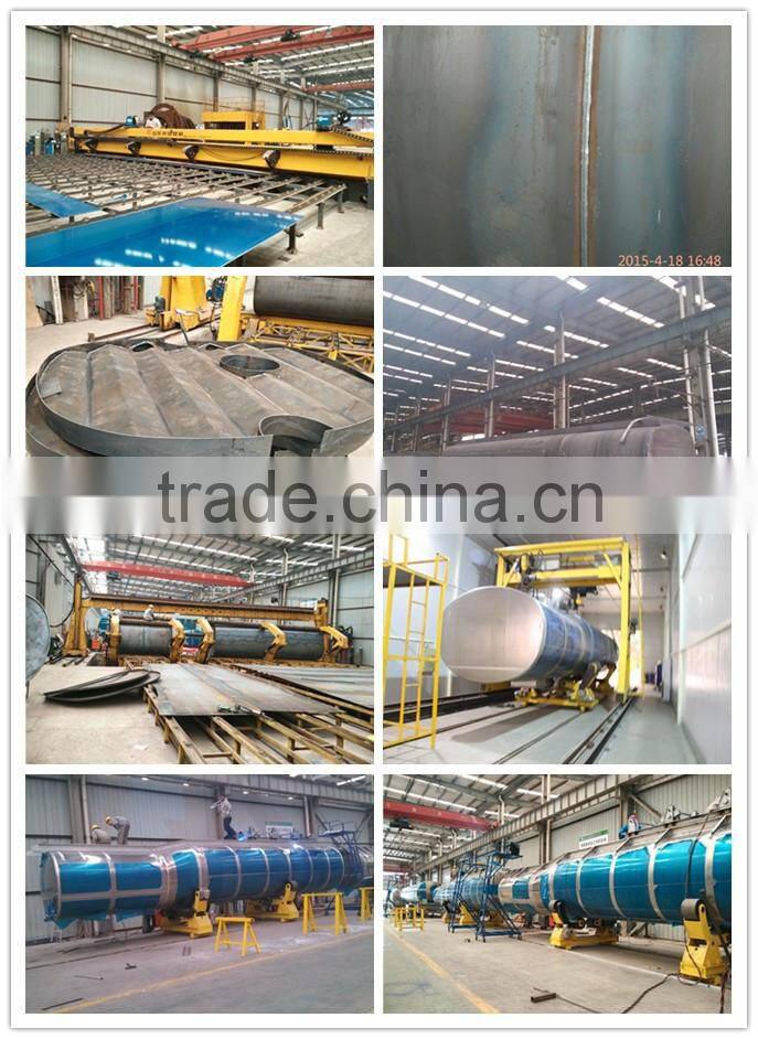 Shengrun Brand 3 Axles Fuel Tanker Trailer For Sale