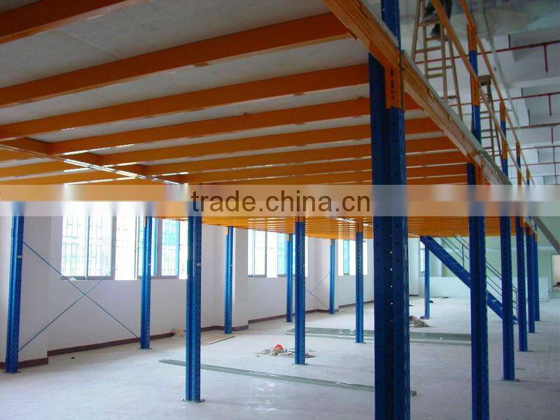 Prefabricated Warehouse Steel Mezzanine Floor Storage System