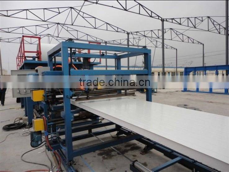 eps sandwich panel machine Trapezoidal Roofing Sheet Roll Forming Machine