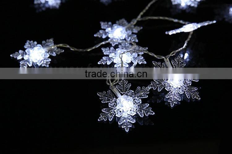 TZFEITIAN IP44 transformer falling snowflake decoration string light