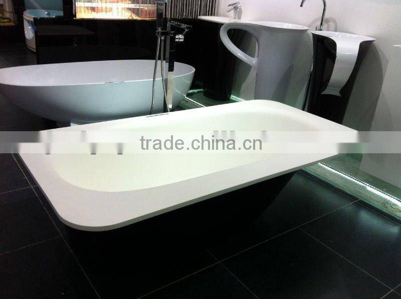 Artistic stone bathtub,cast stone bathtub,build-in bathtub