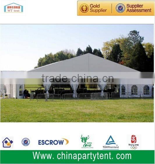 Aluminum frame span white marquee tent for events