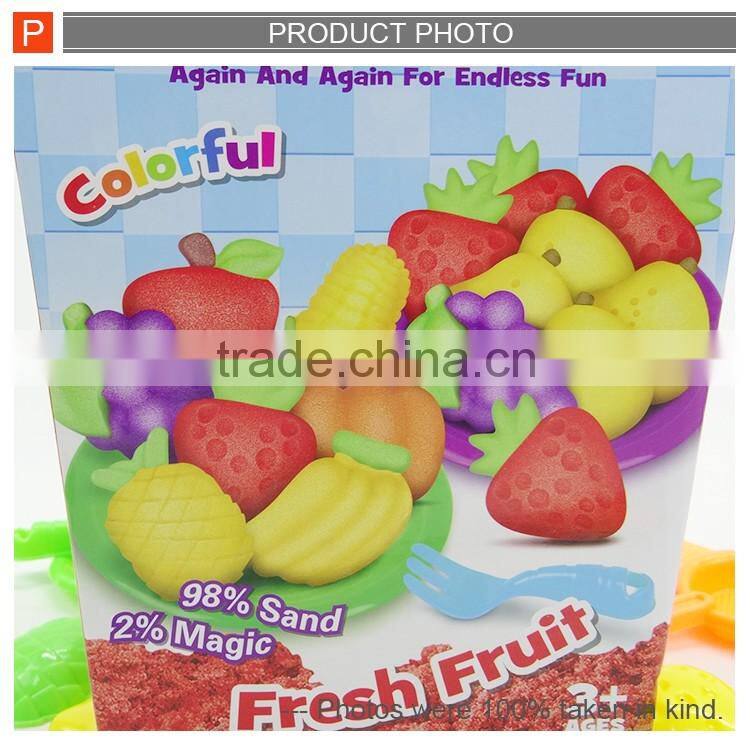 Summer toys sand molds fruit toy beach toy set