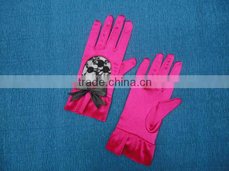 2016 Halloween Costume Accessory Party Supply Satin Gloves