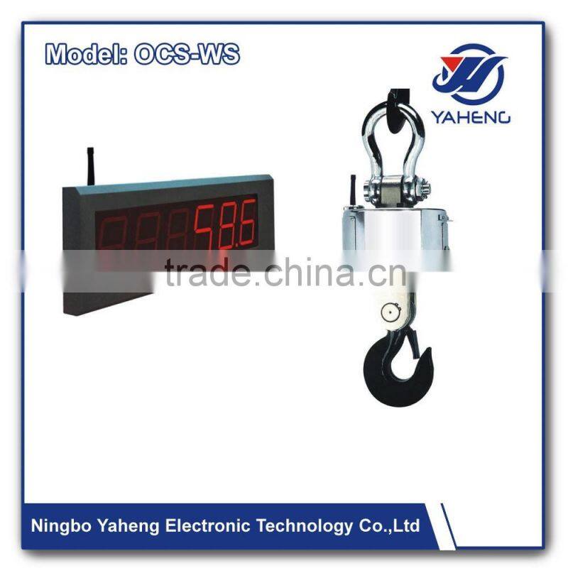 High Precision bench Scale sales HYCS 2 body scale 2000kg digital Weighing ocs crane Scale With Plate Ningbo China