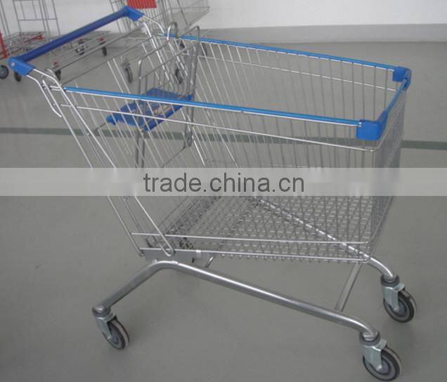 RH-SE125 125L 910*550*1010mm Metal Supermarket Cart