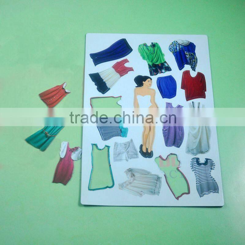 Souvenir gift cartoon cute fridge magnetic puzzles, magnetic puzzle sheet
