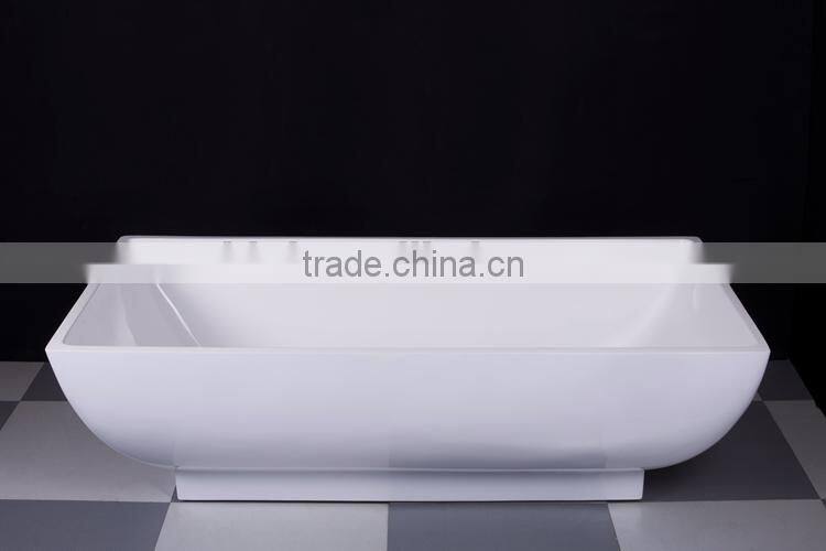TB-B804 Hot selling oval shaped natural freestanding bathtub for dubai
