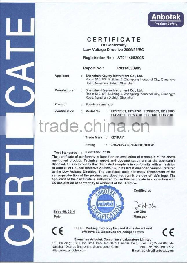 China High Accuracy EDS3500 Precious metals analyzer