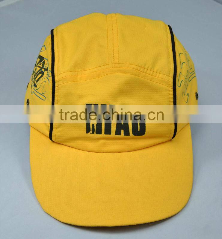 3 Panel Red Running Hat, Cycling Cap,sports cap