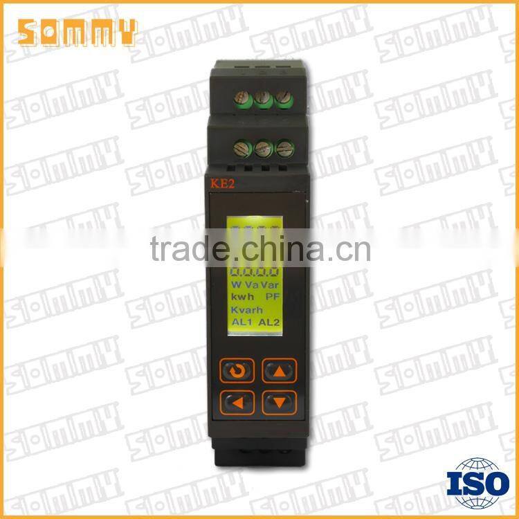 Single Phase Smart Din Rail Digital Electricity Meter With RS485 and Tranmition Output