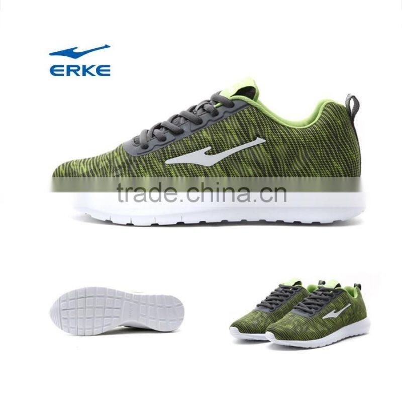 ERKE mens spring 4D mesh sports running breathable sneaker wholesale shoes 2016