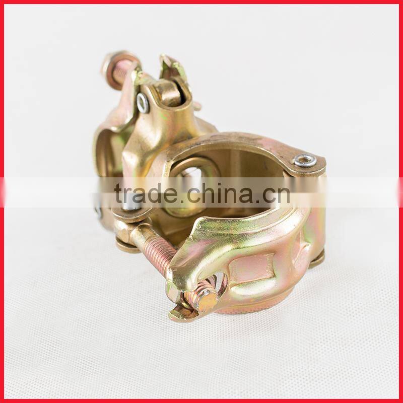 BS1139 Galvanized scaffolding swivel clamp price for pipe