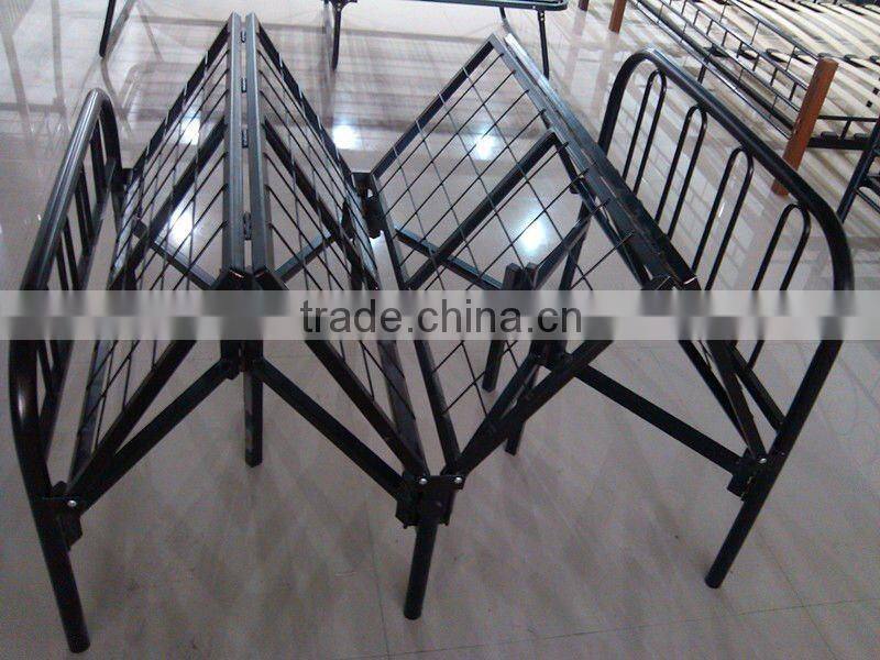 HOT SELLING!!! single metal folding bed