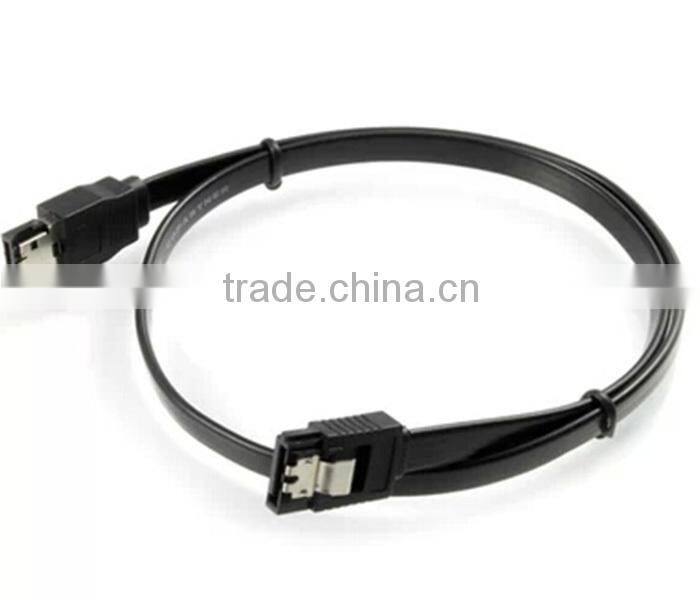 Black 3FT Shielded eSATA to eSATA External Serial ATA Data Cable