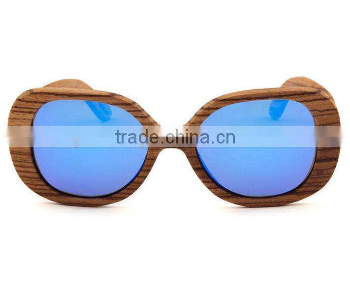 Hot selling retro full frame polarized wooden sunglasses for men and women