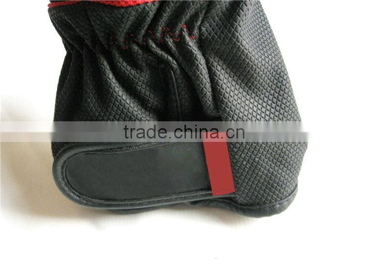 Newest Warmly Winter PU Driving Cheap Bike Gloves 2015