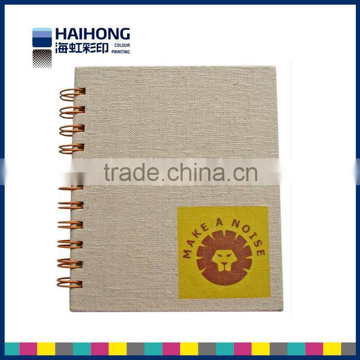 Chinese printing service - wire bound notebook printing