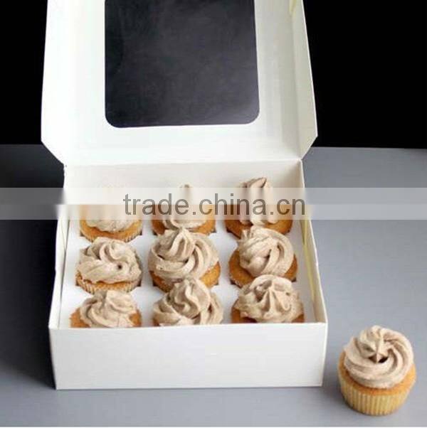 Folding A4 Size Paper Cupcake Box