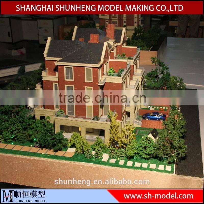 ABS and acrylic model materiaL,architectural scale model making service