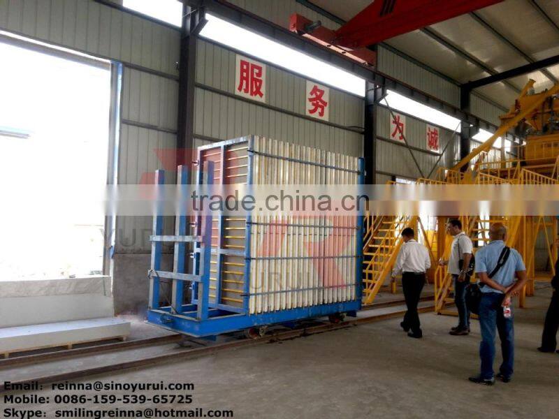 automatic eps sandwich panel production machine/portland cement eps sandwich wall panel production line/machine