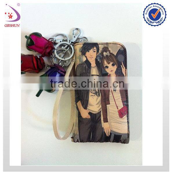 mobile phone tiding leather bag