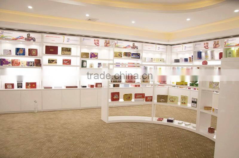 high quality rectangle hinged tin box with latch Made in China