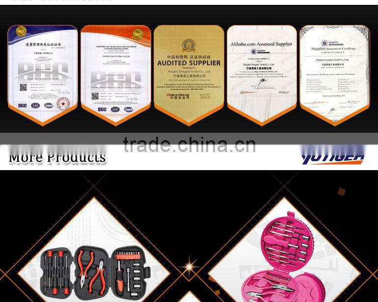 Gift metal tool box with 24pcs