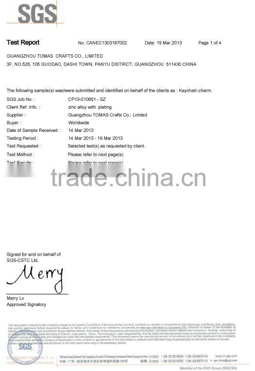 Hot sale Brand OEM round shaped custom metal keychain