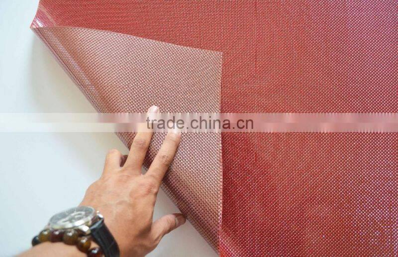 Factory plain 3k red fiberglass sheet for decoration