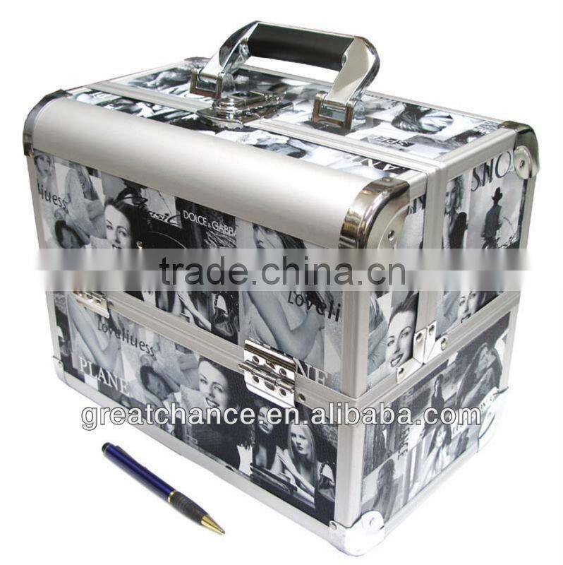 Brand New Quality Large Professional Aluminium Makeup, Beauty, Cosmetic Case