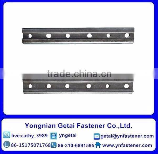 railway joint bar/fish plate with 6 holes