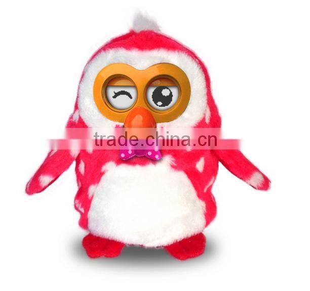 Intelligent plush dolls, early childhood story machine, wireless networking APP interactive interphone