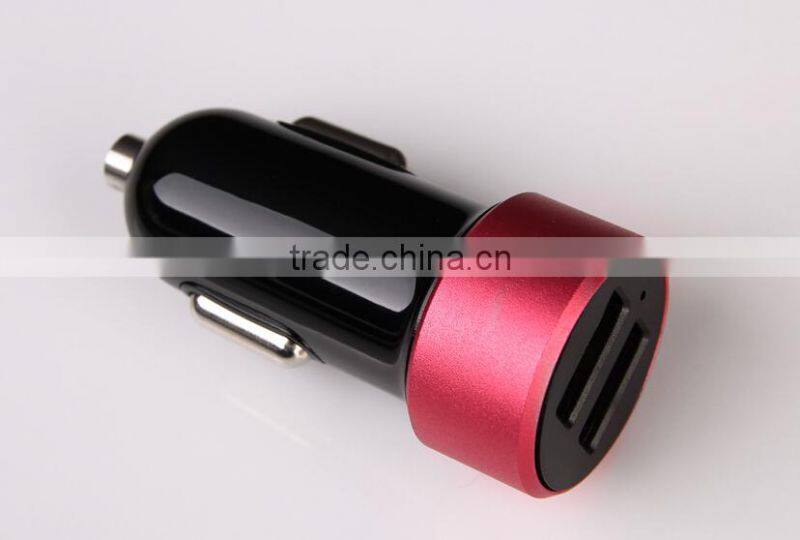 Best charger 2016 mini dual usb car lighter plug usb adapter