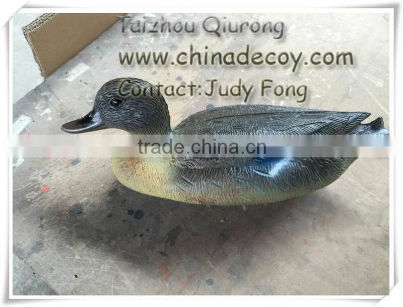14inch plastic simulation duck for garden decoration