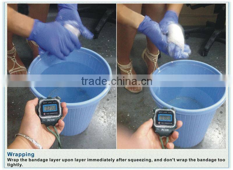 Color Gypsum Gause Plaster Bandage