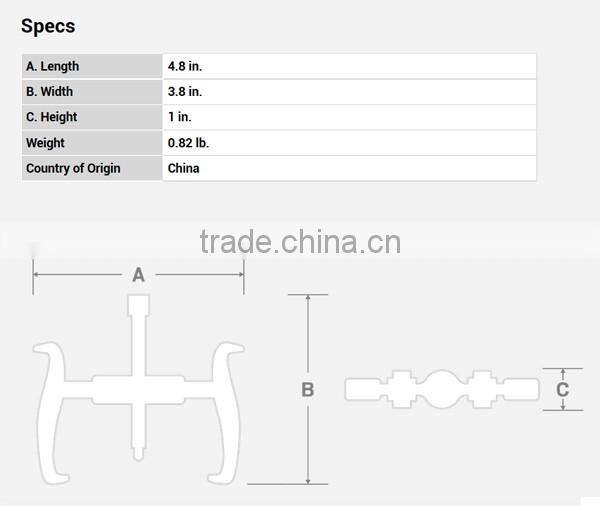 3 in. 2-Jaw Gear Puller, tool sets gear puller