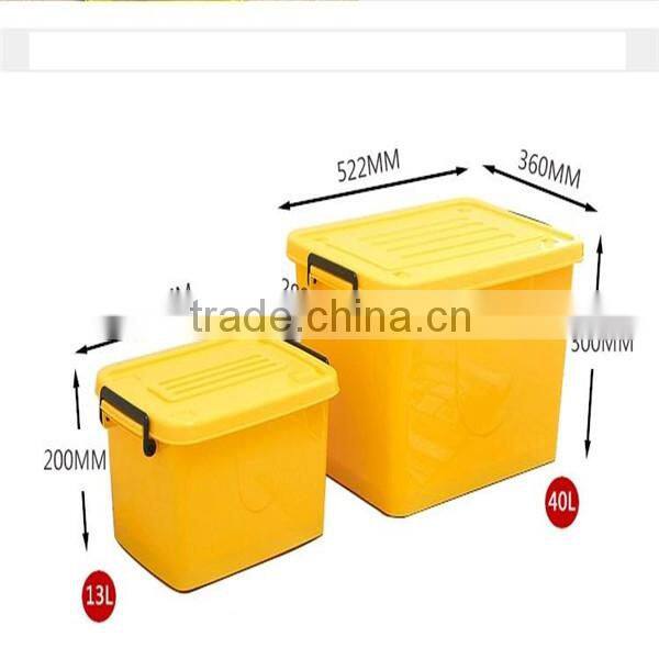 Beautiful Plastic Storage Box with Handle
